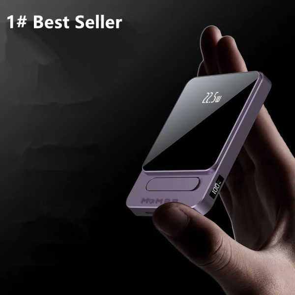 Magnetic Power Bank 22.5W Wireless Portable Charger for iPhone