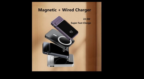 Magnetic Power Bank 22.5W Wireless Portable Charger for iPhone