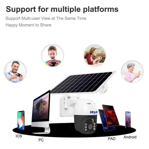 Outdoor Home 4k 5mp Security Cctv Camera With Sim Card