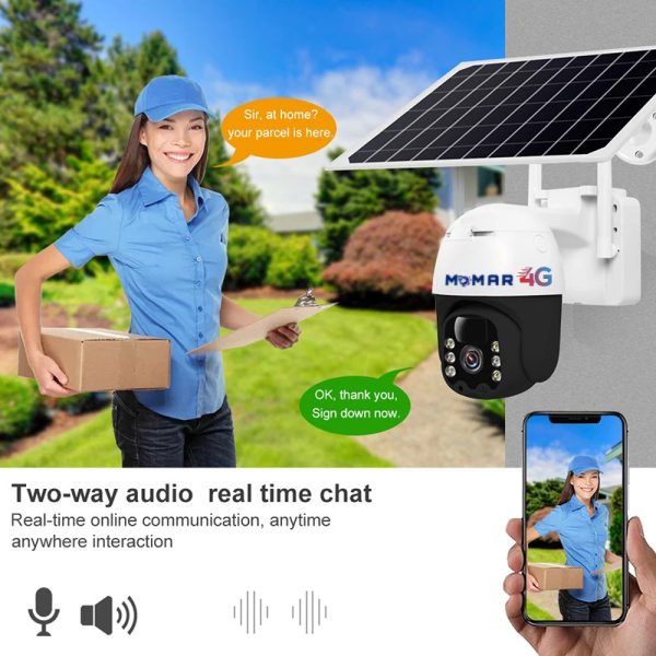 Outdoor Home 4k 5mp Security Cctv Camera With Sim Card